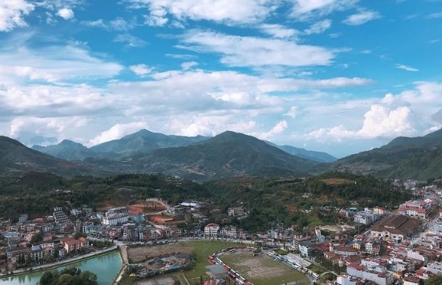 View from Ham Rong Mountain